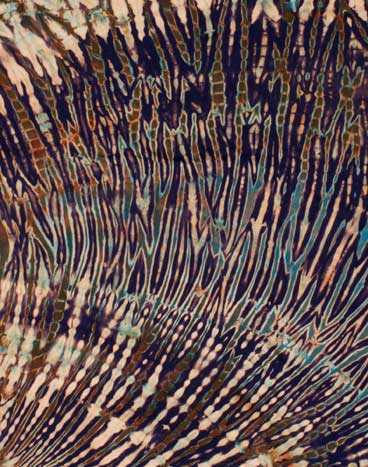 Tie dye pattern radial onyx